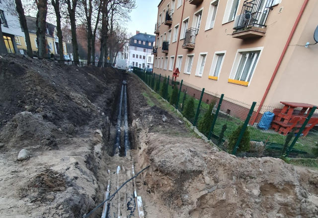 Budowa sieci ciepłowniczej i węzłów cieplnych w Kartuzach