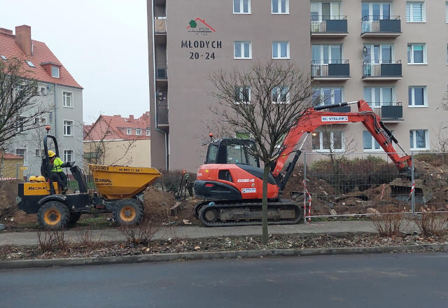 Budowa sieci cieplnej w Pile